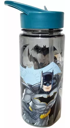 Botella Vaso Plástico Batman Con Pico Vertedor Termo Colgar | MercadoLibre