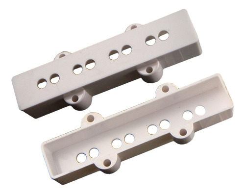 2 Peças 4 Cordas Jazz Bass Captador Capas Pescoço E Ponte Pa