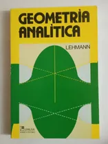 Comprar Libro: Geometría Analítica Por: Lehmann