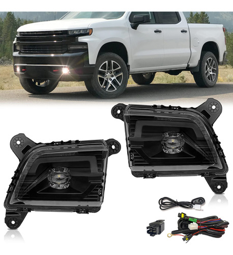 Shocklight Luz Antiniebla Led Para Chevy Silverado Arne