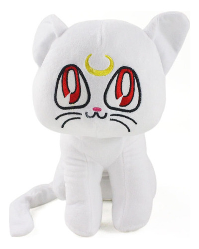 Sailor Moon Blanco Luna Cat Peluche Muñeca Cumpleaño Regalo