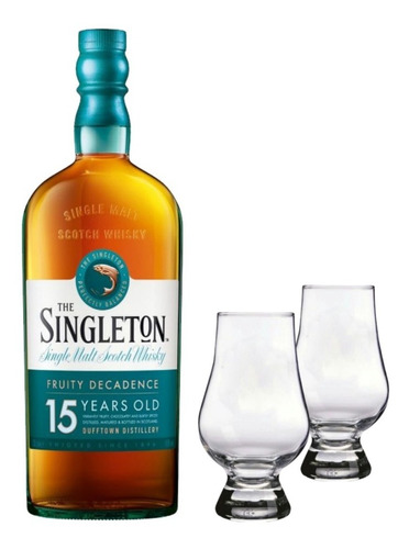 Whisky Singleton 15 Años + 2 Copas De Cata De Whisky