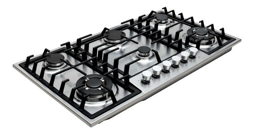 Imagen 2 de 5 de Parrilla Acero Inoxidable Empotrable Hisense Hgh961ss 90 Cm