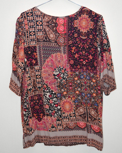 Remera Remeron Tiras Mandala Moda Hindu Fresco Comoda