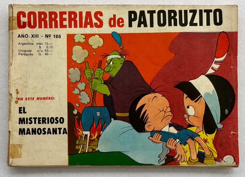 Correrias De Patoruzito Nº 165 Dante Quinterno 1970
