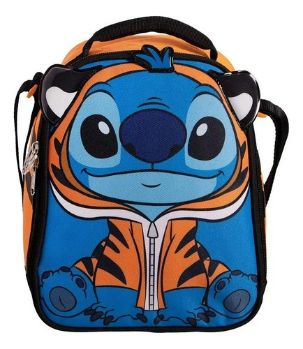 Lonchera Ruz Stitich 45x41x21 Cm - Ideal Para El Día A Día Naranja Claro Stitch Tigger