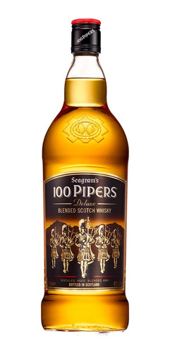 Whisky Escoces 100 Pipers 1 Litro