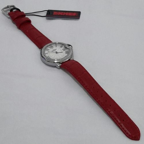 Relógio Feminino Skmei 9088 Luxo Original Pulseira D Couro