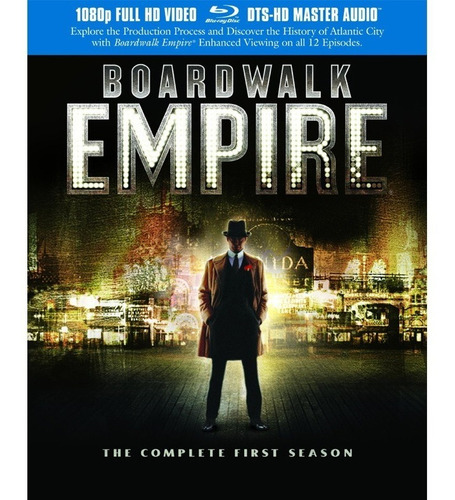 Blu-ray: Boardwalk Empire: O Império Do Contrabando 1 Temp