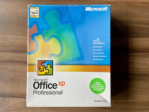 Microsoft Office Xp Professional Box Cd Original
