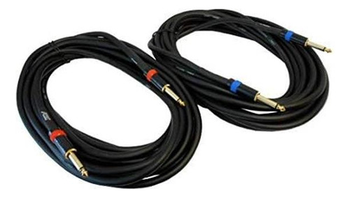 Audio2000s Adcpack Polegada Ts A Polegada Ts Cabos De Alto