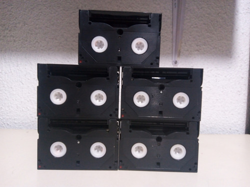 5 Cassette 120 Minutos Sony 8 Mm Usado (Usado)