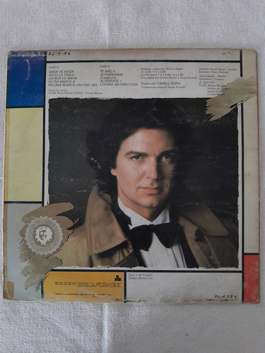 Disco Vinilo Camilo Sesto Amanecer 84 Edición 1984 (Usado)