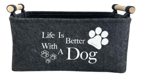 Cesta De Almacenamiento De Juguetes Para Perros, Cesta De