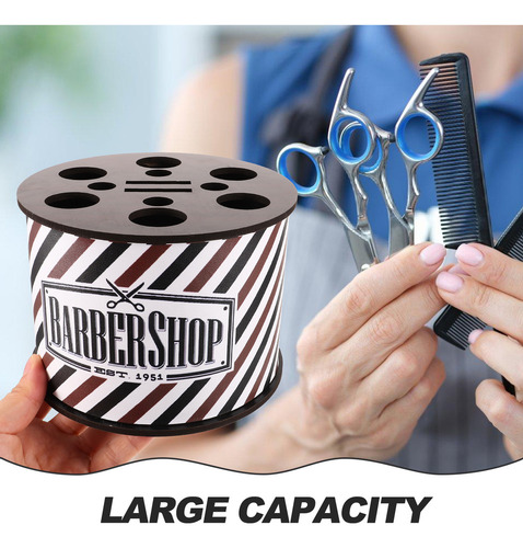 Soporte Para Tijeras De Barbería, Suministros De Barbero Y C