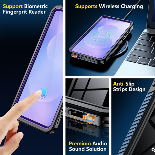Phone Case Spidercase For Samsung Galaxy S25 Edge Waterproof