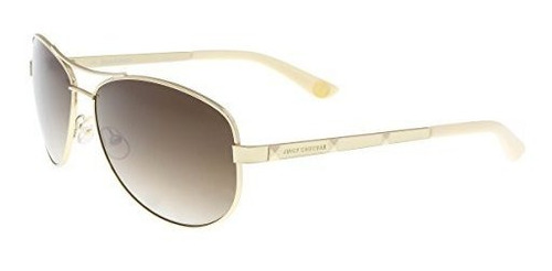 Gafas De Sol - Juicy Couture Anteojos De Sol 554-s 03yg Oro 