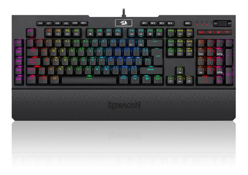 Teclado Mecánico Gamer Redragon Brahma Pro K586rgb-pro-sp