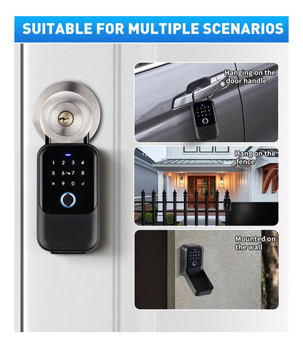 Funda Impermeable Safe Tuya Code Fingerprint Wifi Smart Key