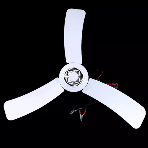 (a) Ventilador De Techo Silencioso For 12 V Dc Con Cable De