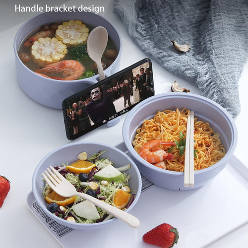 Set De Cuencos Para Microondas Para Ramen, 6 Unidades, Fideo