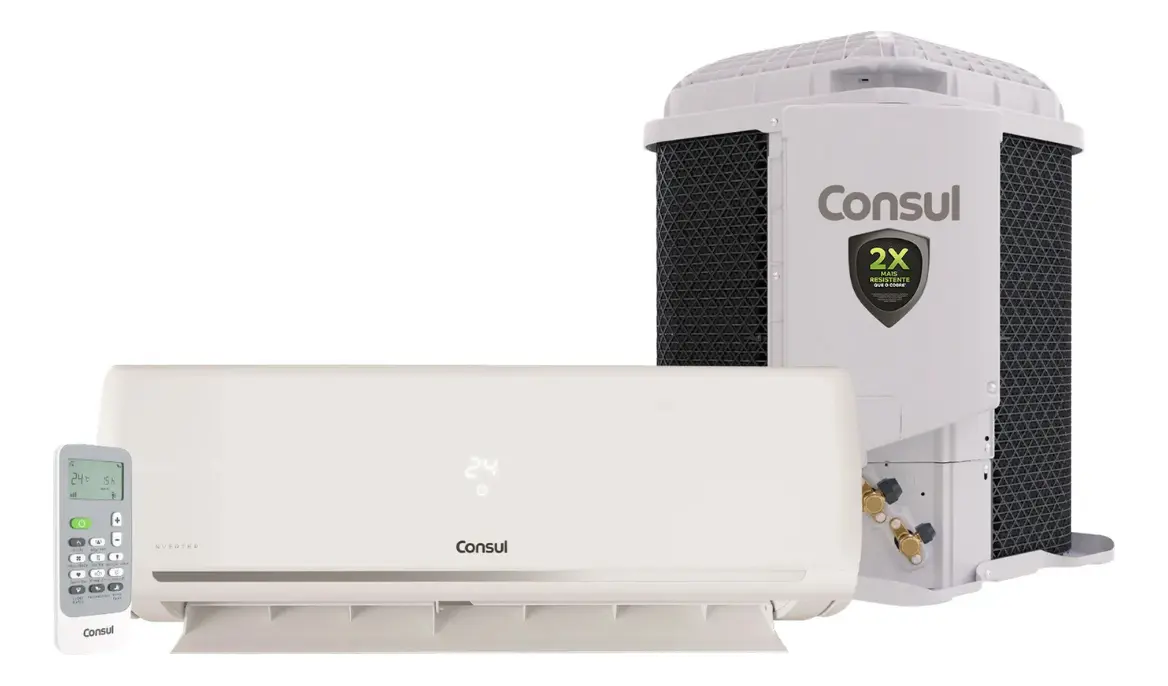 Ar Condicionado Split Consul Triple Inverter 12000 Btus Branco Bivolt