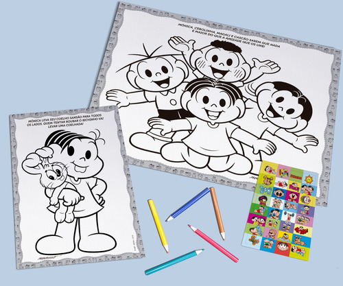 Turma Da Mônica - Colorindo Com Adesivos - Especial - Mônica: Não Aplica, De On Line Editora. Possui, Vol. Na. Editorial On Line Editora, Capa Mole, Edição 1 Em Português, 2020