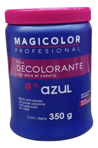 Bote Decolorante Azul + Peróxido 30 Vol Azul