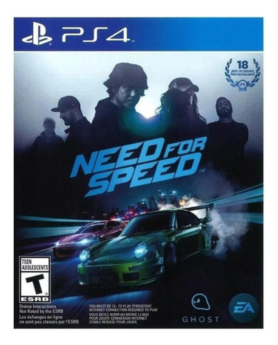 Need for Speed  Standard Edition Electronic Arts PS4 Físico