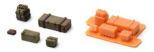 Para 1/72 Diorama Escena Modelo Decoración De Escenario