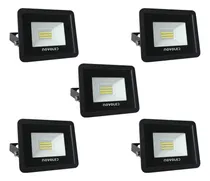 Comprar Kit X5 Proyector Led Rectangular 20w Novoled 2000 Lm Cálido