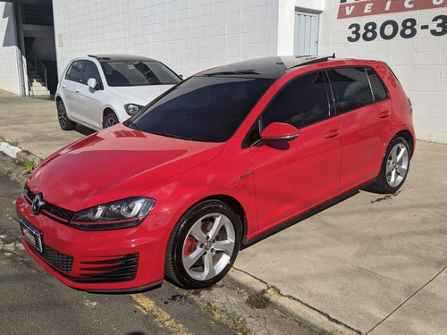 Golf Gti 2015 Vermelho, Só 84.000km, Sem Retoques, Cautelar