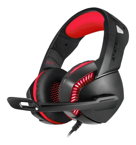 Auricular Gamer Ps4 Phoinikas H3 Gaming Pc Cel Play 4 Luces