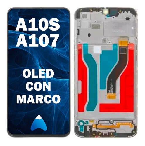 Modulo Pantalla Para Samsung A10s A107 Con Marco Display