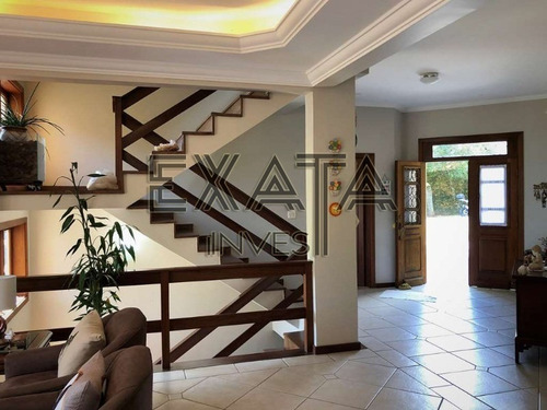 Imagem 2 de 30 de Casa Em Condomínio - Granja Viana Ii (glebas 4 E 5) - 4 Suítes, Gourmet, Piscina E Linda Vista! - Ótima Casa, Projeto, Construção, Acabamento E Localização. - Condomínio Especial - Ca00250 - 4864062