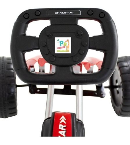 Montable Go Kart Tracción Pedales Avalancha Uso Rudo