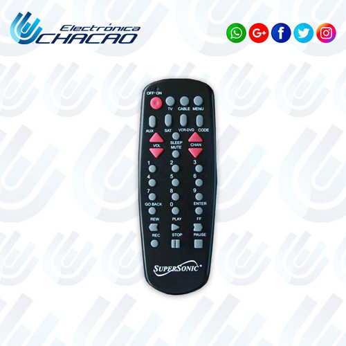 Control Remoto Universal Supersonic