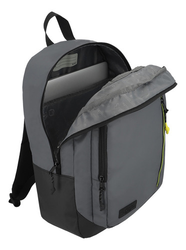 Mochila Bronx 2.0 5xt Notebook Bolsillo para botella Gris Oscuro 16 Xtrem