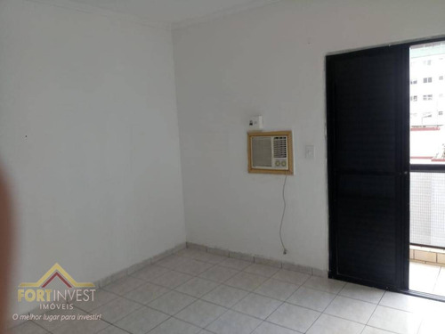 Imagem 4 de 11 de Apartamento Com 1 Dormitório À Venda, 45 M² Por R$ 190.000,00 - Ocian - Praia Grande/sp - Ap2573