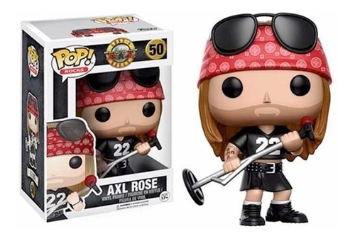 Axl Rose Figura Funko Pop Muñeco Guns N Roses 