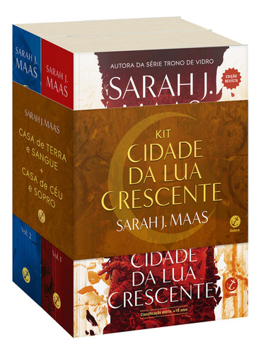 Kit Cidade Da Lua Crescente, De Sarah J. Maas. Editora Galera, Capa Mole, Edição 1 Em Português, 2024