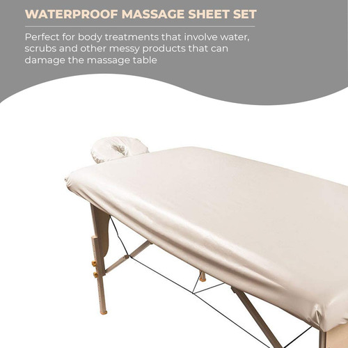 Funda Impermeable Para Cama De Masaje Sábanas Protectora