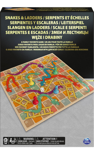 Juego De Mesa Serpientes Y Escaleras