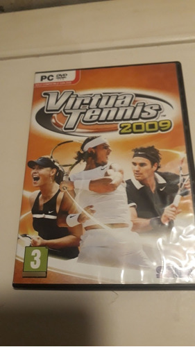 Virtual Tennis 2009 Para Pc Fisico Original