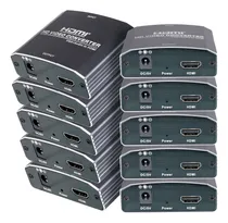 Comprar Kit 10 Conversores Hdmi Para Vga Com Áudio Rca  1080p Fullhd