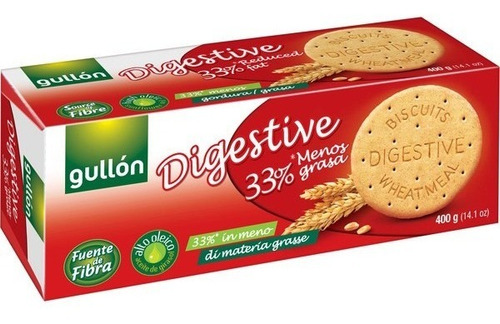 Gullón Galletas Diet Nature Digestive Reducida En Grasa 400g