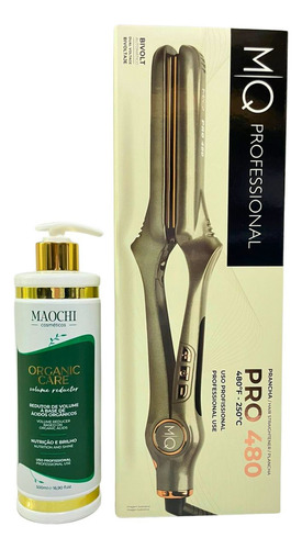 Prancha De Cabelo Pro 480 Titânio Mq Hair 480°f+progressiva