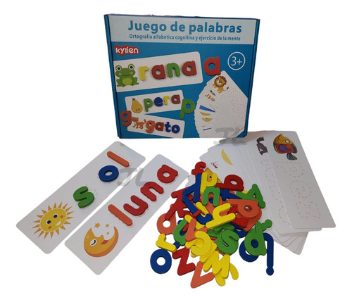 Leer Y Escribir Juego De Alabras De Deletreo Montessori