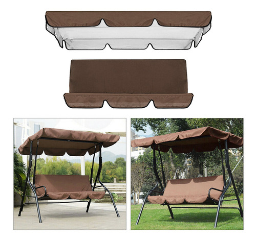 Juego De Funda Para Toldo Para Columpio De Patio,