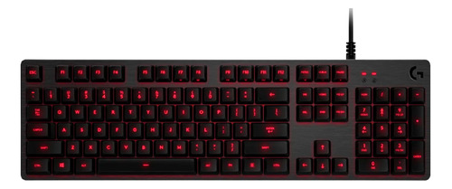 Teclado Gamer Logitech Mecánico Iluminado G413 Carbon